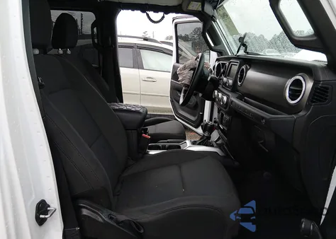 2018 Jeep Wrangler Unlimited Sport 4X4 from USA, damaged, VIN 1C4HJXDN1JW182319